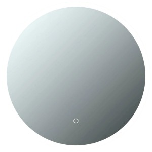 Diaqua® Specchio LED Rondo, Ø 60 cm, specchio bagno rotondo con illuminazione LED e interruttore touch.