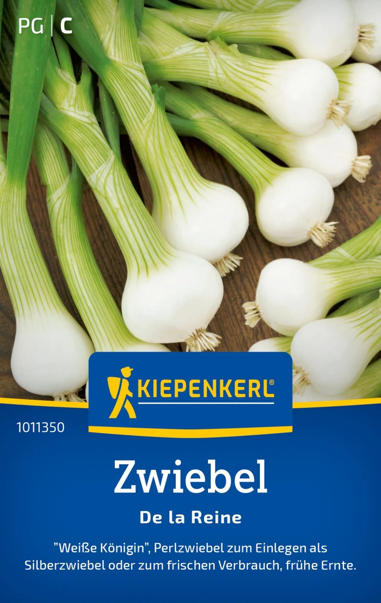 Kiepenkerl Saatgut Zwiebel De la Reine 4-6 lfdm
