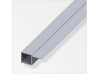 Combitech Quadratrohr 23,5 mm mit 1 Schenkel versetzt Aluminium 1 m