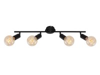 Briloner 4er-Spot Pearl E27 Schwarz