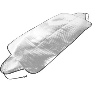 Pare-brise de voiture argenté (70x150cm) pour protection contre le gel et le soleil.