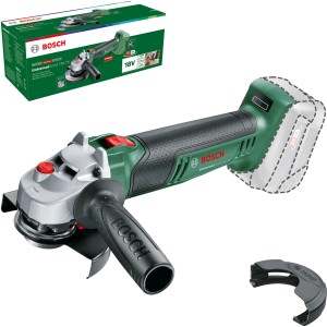 Meuleuse d'angle sans fil Bosch UniversalGrind 18V-75 Solo, disque 115 mm, sans batterie.