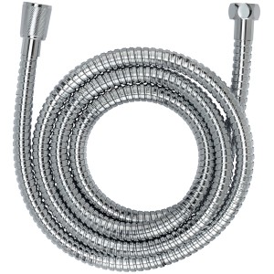 Flexible de douche Wenko, 150 cm, en acier inoxydable, flexible et durable.