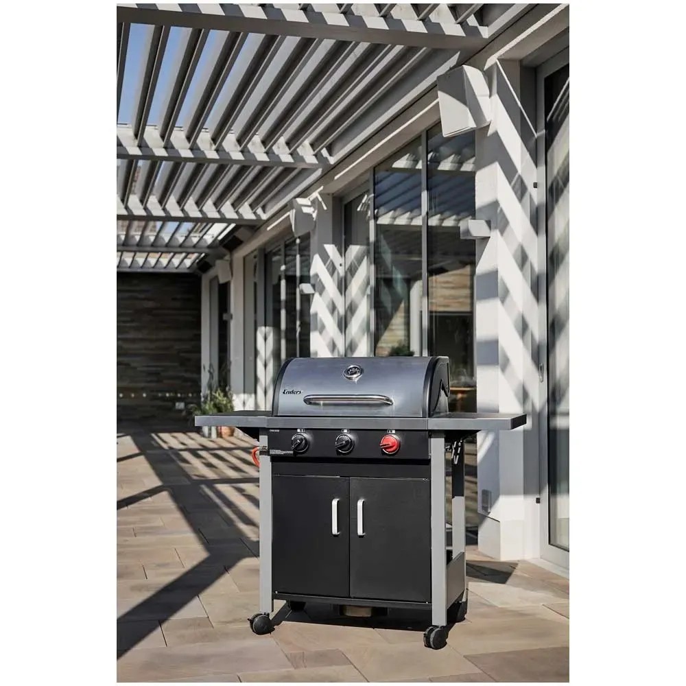 Edelstahl Fettauffangblech Für Enders Chicago Black 3 Grill - 620x300x24mm