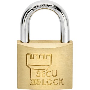 Cadenas Burg Wächter 405 20 SB avec anse chromée et corps en laiton.