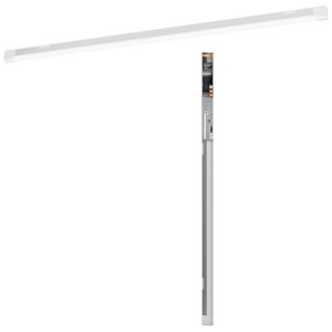 Osram LED Value Batten, barra luminosa in alluminio argento, 120cm, 20W, con confezione.