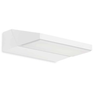 Applique murale d'extérieur LED Telefunken Bergen blanche, 10W.