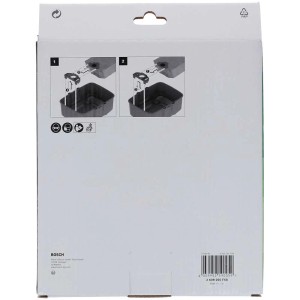 Sac à poussière en papier Bosch pour AdvancedVac 18V-8, 5 pièces. Sac filtrant pour aspirateur.