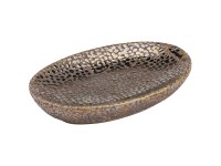 Seifenablage Marrakesh Keramik Braun (HxBxT) 2 x 13,6 x 9,9 cm