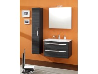 Hochschrank Oscar Palisander 1-türig (HxBxT) 160 x 30 x 27 cm