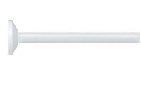Spirella Duschvorhang-Stangen-Set Magic Aluminium Weiss Ø 1,9 cm Spirella Duschvorhang-Stangen-Set Magic Aluminium Weiss Ø 1,9 cm