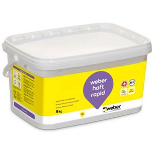 Eimer Weber Haftbrücke Haft Rapid, 5 kg, für Boden und Wand.