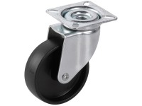 Rotella orientabile attrezzature acciaio zincato Ø 5 cm / altezza totale 6,6 cm