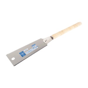 LUX Japansäge Ryoba 250 mm, scie à main avec denture double face pour coupes fines et grossières.