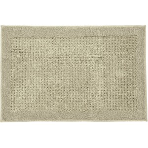 Kleine Wolke Tappeto bagno Net, 60x90 cm, canna: Tappeto bagno in cotone con pelo cut-loop e bordo ampio.