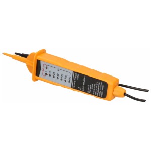 Testeur de tension jaune GK26A pour 6-400V, un outil de mesure pour électriciens.
