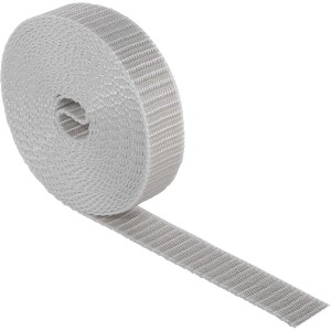 Sangle de volet roulant grise Schellenberg Maxi (23 mm, 4,5 m) sur rouleau.
