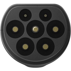 EcoFlow Adattatore Delta EV X-Stream per impianti solari, connettore tipo 2, primo piano.