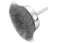 LUX-TOOLS Topfbürste für Bohrmaschinen Edelstahl Ø 65 mm
