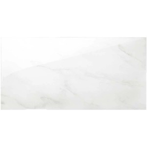 Piastrella da parete Alabstro effetto marmo, bianca, 30x60 cm. Elegante per bagno e soggiorno.