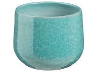 Mica Decorations Topf Matteo Terrakotta Türkis Ø 15 cm / Höhe 13 cm