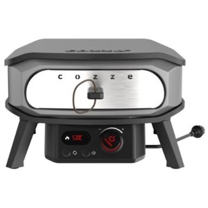 Forno per pizza elettrico Cozze Premium Rotate 13 pollici con pietra, 2200W, per pizza croccante.