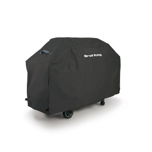 Copertura protettiva nera Broil King per grill Porta Chef Pro, idrorepellente.