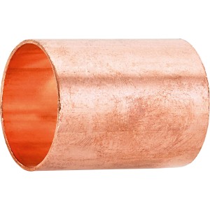 Manchon à souder en cuivre type 5270, 30 mm pour installation de chauffage et d'eau.