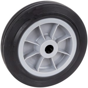Ersatzrad TPE grau, Ø 20cm, für Transportwagen und Werkzeugkisten.