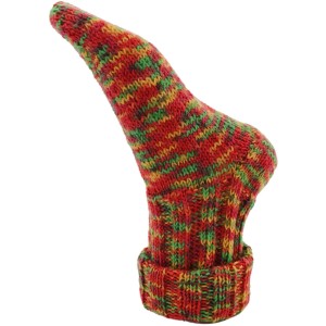 Myboshi Wolle mysocks Merino Mohnblume, mehrfarbiges Sockengarn aus Merinowolle und Polyamid.