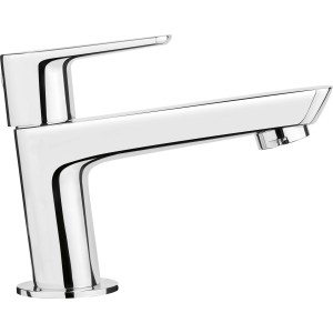 Rubinetto acqua fredda baliv KV-4010 cromato, miscelatore lavabo monocomando.