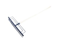 LUX Rasenrechen eingestielt 58 cm Arbeitsbreite