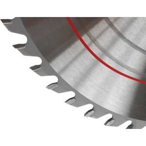 Lama per sega Holzmann, 355 mm, per sega circolare per metalli MKS355, dettaglio dei denti.