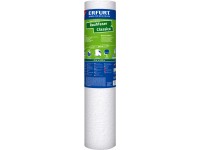 Erfurt Raufaser-Tapete Classico Weiss 53 cm x 20 m