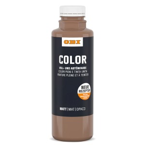 OBI Color Voll- und Abtönfarbe 500ml in Rehbraun. Ideal zum Abtönen und Basteln.