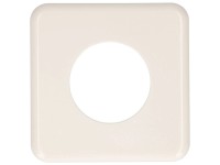 Abdeckplatte Basico Hager 1-fach Weiss