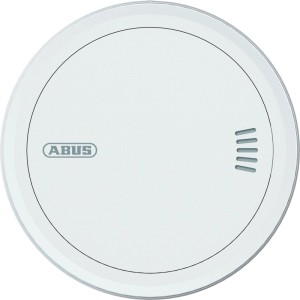 Détecteur de fumée Abus Prefira 10 SA1100 rond blanc. Protection incendie fiable avec batterie 10 ans.