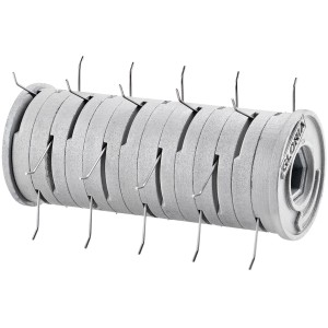 Rullo arieggiatore per prato Gloria con denti in acciaio inox per dispositivi MultiBrush.