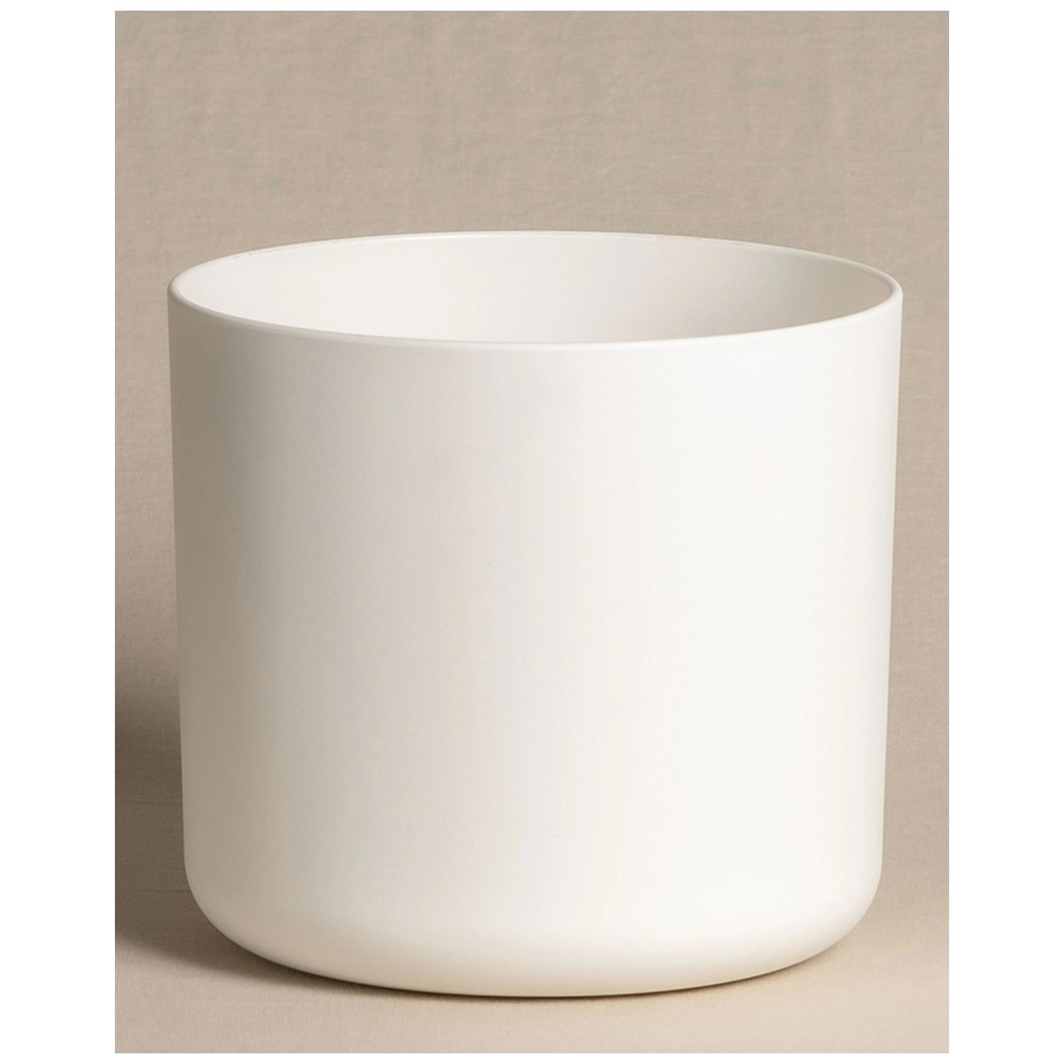 Feey Blumentopf Lumi Kunststoff Weiss Ø 18 cm kaufen bei OBI