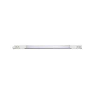 Réglette LED étanche E2 Elektro Plus S blanche, 18W. Idéale pour salle de bain et cave.