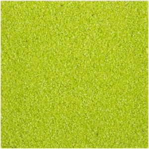 Sabbia colorata verde mela (0,5 mm) per decorazioni e hobby.