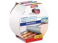 Tesa Verlegeband rückstandsfrei entfernbar 5 m x 50 mm