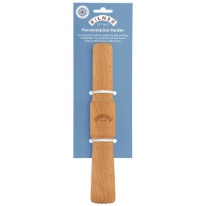 Pestello per fermentazione Kilner in legno, 24,5 cm, per la conservazione degli alimenti.