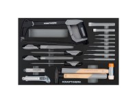 Kraftwerk Werkzeugset Schlag-/Schneid-/Feilarbeiten Basic Line 27-tlg.