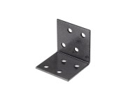 Winkelverbinder Schwarzdiamant duplexbeschichtet 40 x 40 x 40 mm