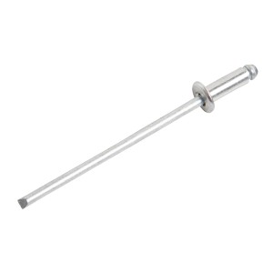 Rivetto cieco LUX 3 mm x 6 mm con rondella, in alluminio e acciaio.