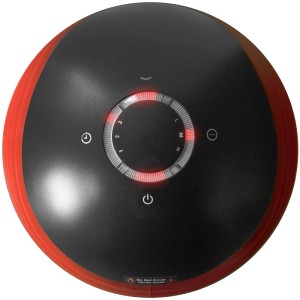 Termoventilatore elettrico Sonnenkönig Havanna, forma rotonda e comandi.
