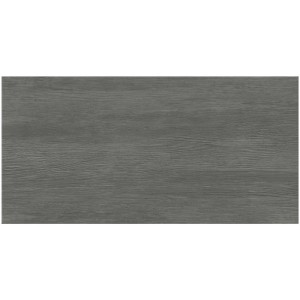 Piastrella da pavimento Cersanit Desa grafite, effetto legno opaco, 29,7x59,8 cm.