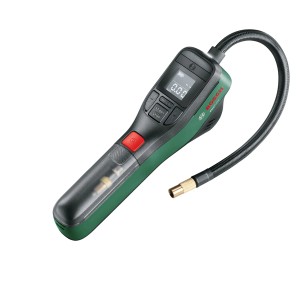 Pompe à air sans fil Bosch EasyPump (3,6 V) avec écran et tuyau pour pneus, ballons et plus encore.