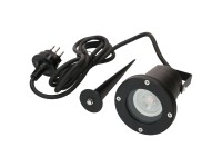 Max Hauri Gartenspot Jupitero Alu Schwarz IP65 GU10 Fassung Typ 13